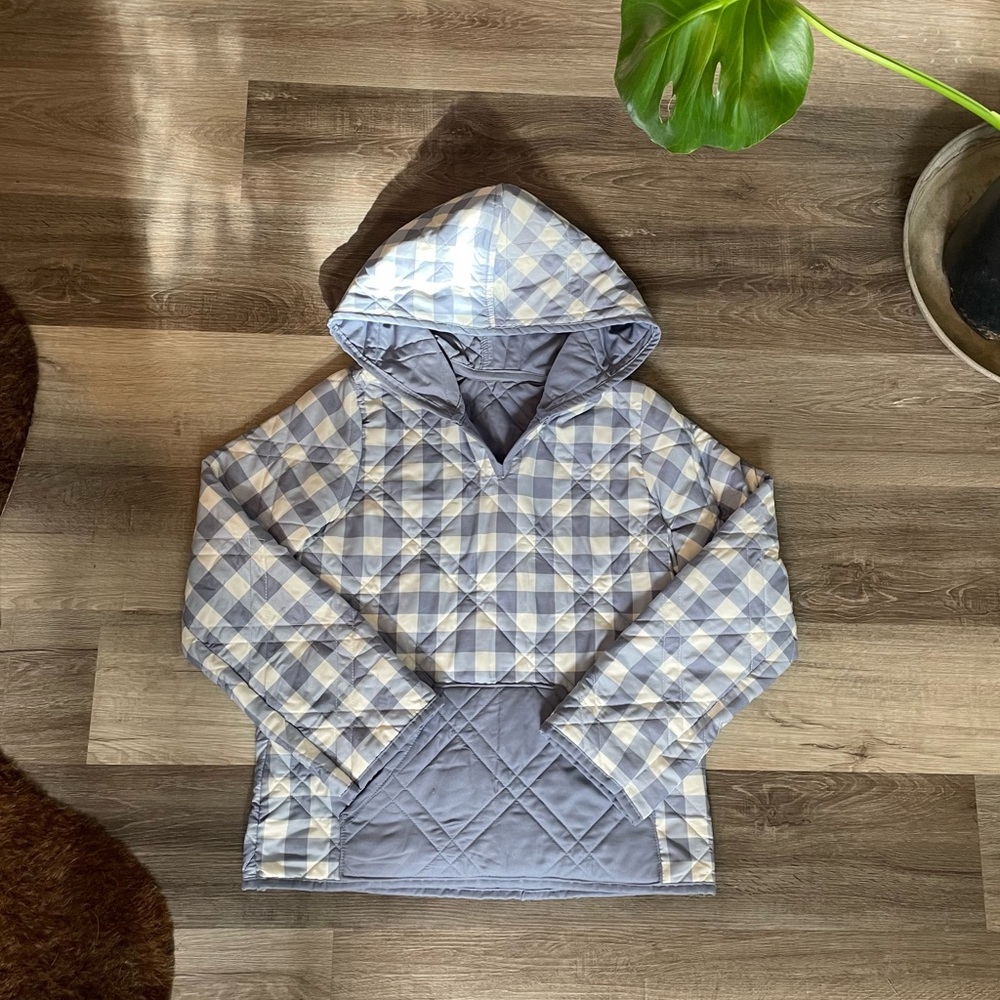 Handmade Quilted Hoodie size (W) Medium